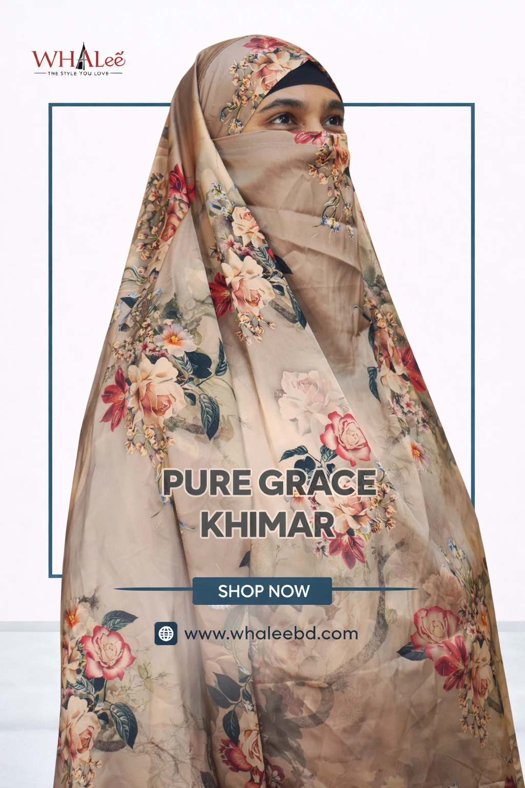 Printed Cheri Momocha Khimar